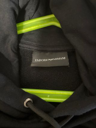 Sudadera Emporio Armani Negra Original
