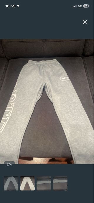 Chándal Corteiz Gris