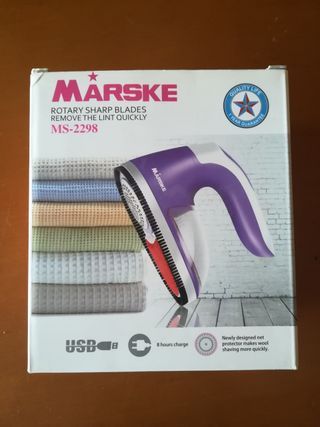 Quitapelusas portátil y recargable