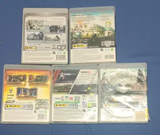 Lote 5 Juegos PS3: Assassin's Creed, Fallout 3, FI