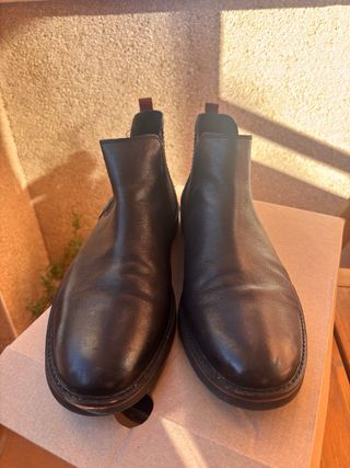 Botines Clarks Piel Negro Talla 43