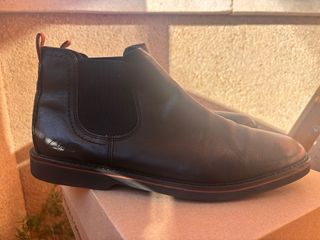 Botines Clarks Piel Negro Talla 43