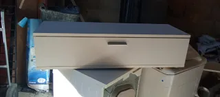 Mueble televisor blanco