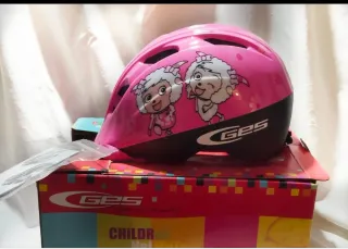 Casco Infantil Ges Ciclismo Rosa Ovejas