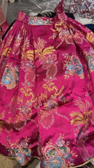 Traje Fallera Niña Rosa 5-7 años