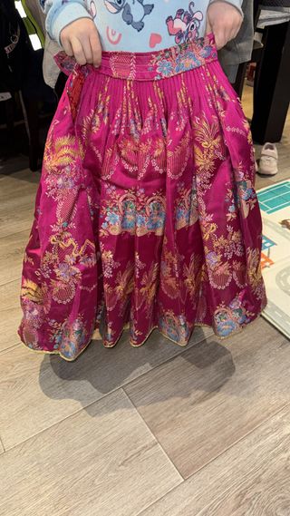 Traje Fallera Niña Rosa 5-7 años