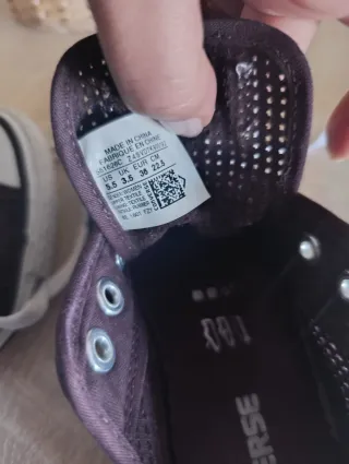 Zapatillas Converse Moradas Originales