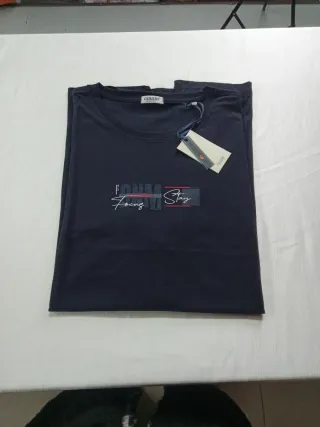 Maglia Coveri Uomo Blu Taglia 6XL