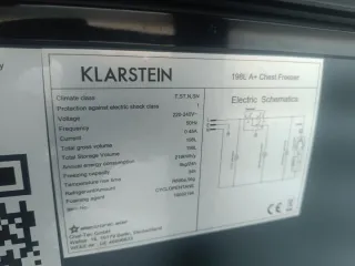 Arcón Congelador Klarstein 50x95x85