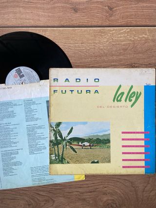 Vinilo Radio Futura - La Ley Del Desierto