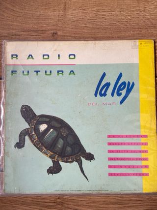 Vinilo Radio Futura - La Ley Del Desierto