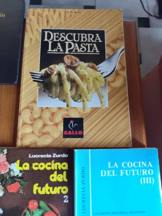 Lote libros cocina