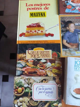 Lote libros cocina