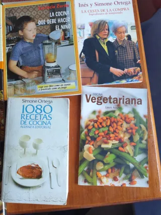 Lote libros cocina