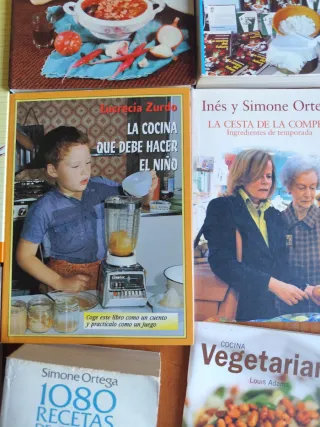 Lote libros cocina