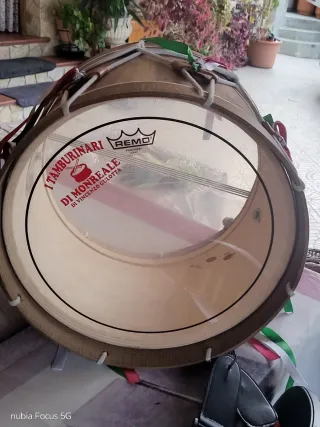 Tamburo Siciliano Remo Più burdone Pelle di capra