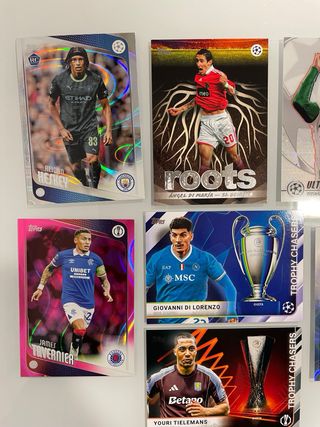 Lote Inserts Topps UCC Flagship 2025/26