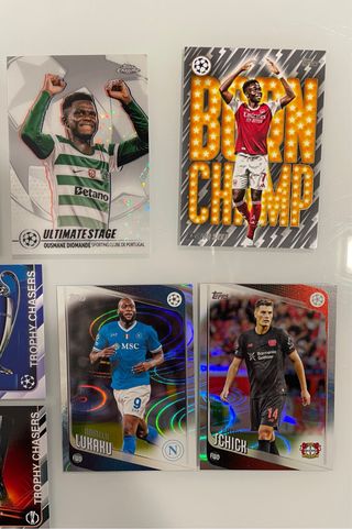 Lote Inserts Topps UCC Flagship 2025/26