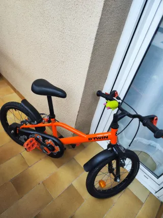 Bicicleta infantil Btwin talla 16
