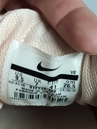 Zapatillas Nike Mujer Rosa y Gris