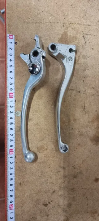 Manetas Kawasaki Z1000 Plata