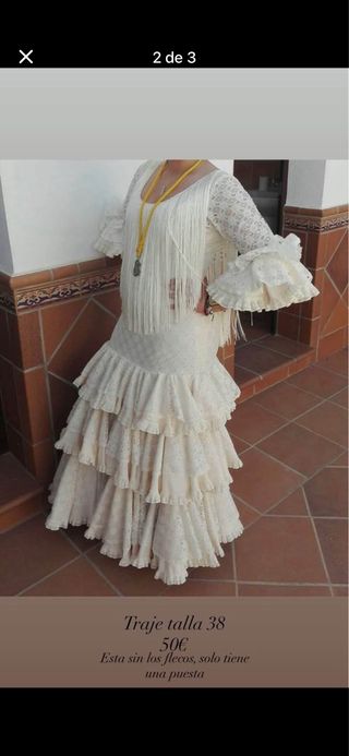 Traje de flamenca