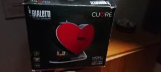 Cafetera Bialetti Cuore Corazón Roja