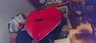 Cafetera Bialetti Cuore Corazón Roja