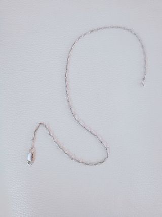 Elegante cadena plata 925