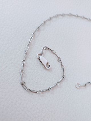 Elegante cadena plata 925