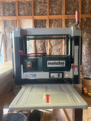 Regruesadora cepilladora Metabo DH330