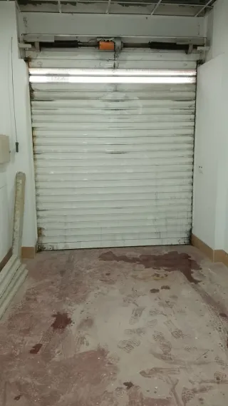 Puerta automática de garaje aluminio