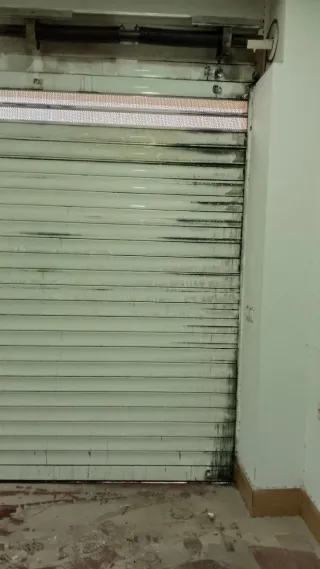 Puerta automática de garaje aluminio