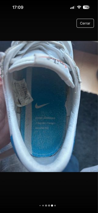 Zapatillas Nike Air 270 Blancas y Azules Unisex