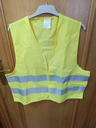 Chaleco Alta Visibilidad Amarillo Talla XL