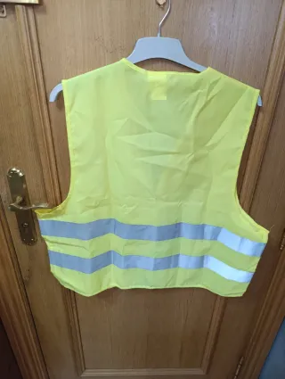 Chaleco Alta Visibilidad Amarillo Talla XL