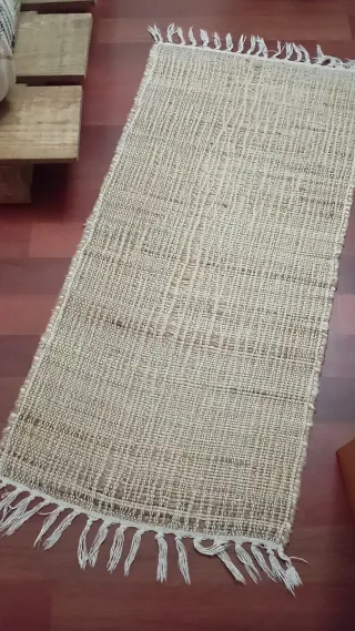 Alfombra de Yute Beige