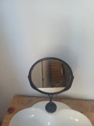 Tocador/Lavabo Antiguo para Afeitarse