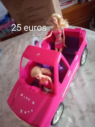Limosina Barbie con Muñecas