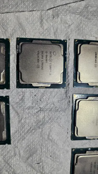 Lote 7x Intel Core i5 8400 CPUs