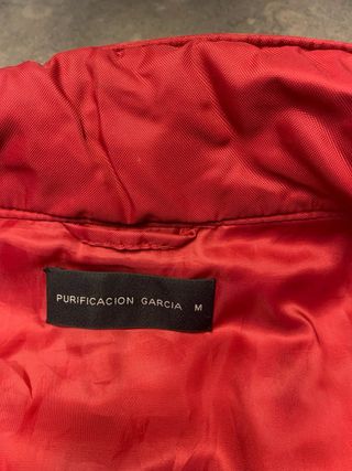 Cazadora Purificación García Roja