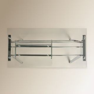 Mesa de cristal y metal El Corte Inglés