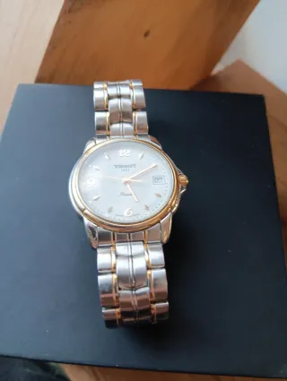 Reloj Tissot Seastar Oro y acero.