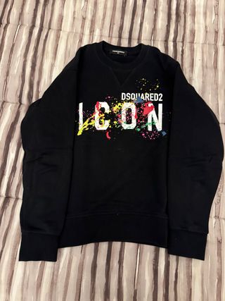 Felpa Dsquared2 Icon Nera