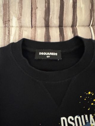 Felpa Dsquared2 Icon Nera