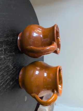 2 Jarras de cerámica PSOE Villaquilambre