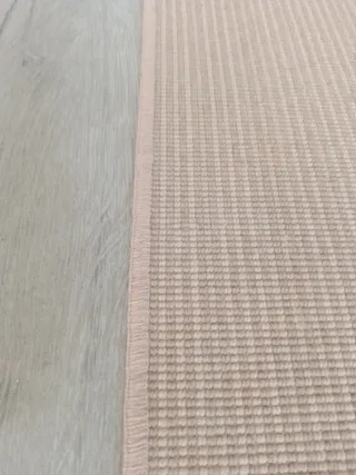 Corridoio di lana beige e grigio