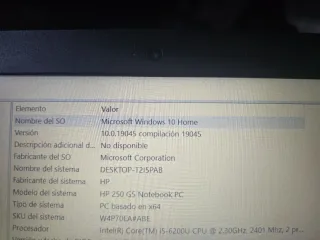 HP 250 G5 i5 | 16GB RAM | SSD 250GB