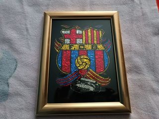 Merchandise FC Barcelona, tazas, bandera, bufanda