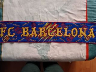 Merchandise FC Barcelona, tazas, bandera, bufanda